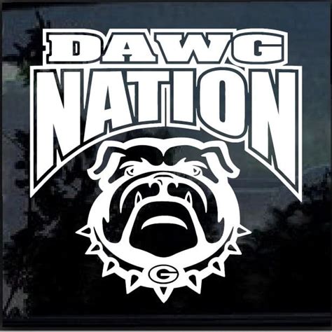 Super Cool Uga Dawg Nation Window Decal Sticker Check It Out Here
