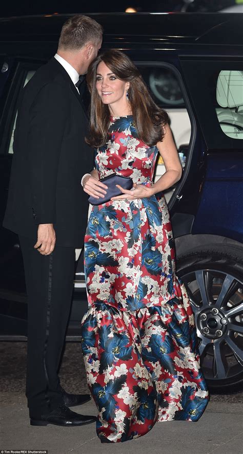 Kate Middleton Wears Erdem Dress To Women In Hedge Funds Dinner