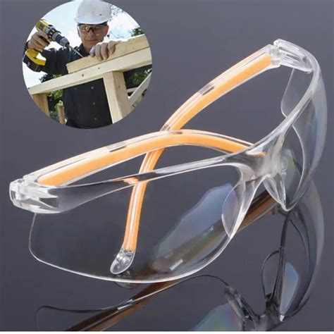 Uv Protection Safety Goggles Anti Impact Workplace Lab Laboratory Eyewear Pc Eye Glasses Anti