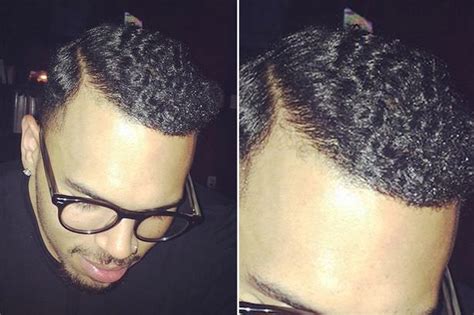 Chris Brown Debuts New Hair Cut On Instagram
