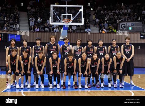 Japan National Women S Basketball Team Group May 21 2012 Basketball Basketball Japan