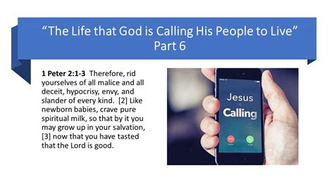 The Life God Is Calling His People To Live Part 6 Faithlife Sermons