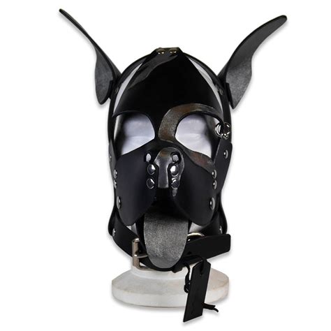 tête de chien sur mesure rexshop artisan créateur sexshop cuir et latex paris