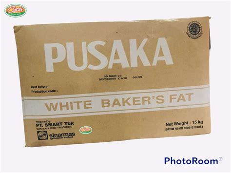 Promo Mentega Putih Pusaka White 15kg Halal Diskon 3 Di Seller Cistin