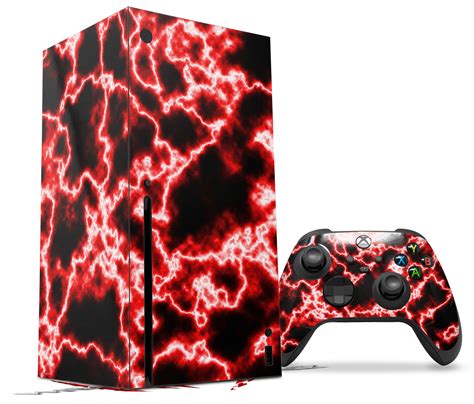 Skin Set For Xbox Series X Electrify Red 27 95 Picclick