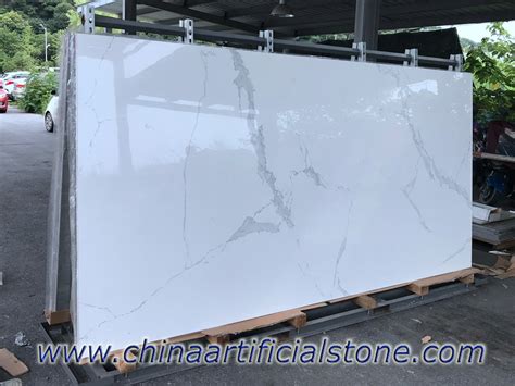 Calacatta White Sintered Stone Slabs Suppliers Enming Stone