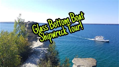 Glass Bottom Boat Shipwreck Tour Lake Superior Munising Michigan Youtube