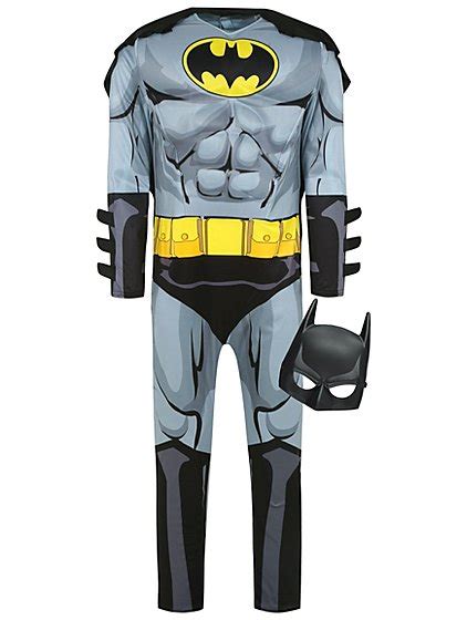 Adult Dc Comics Batman Fancy Dress Costume Men George