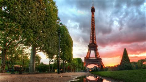 Nature Eiffel Tower Paris Wallpapers Hd Desktop And