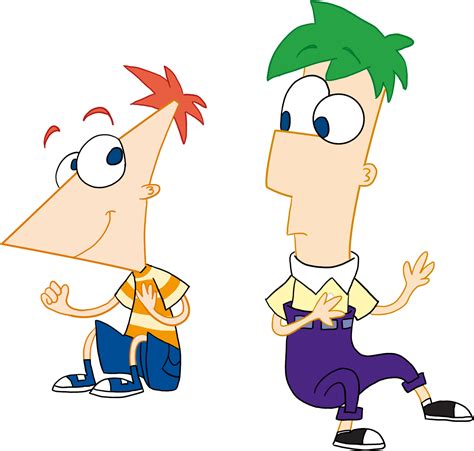 Phineasandferb2 Phineas Y Ferb Animados Free Transparent Png