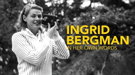 Ingrid Bergman In Her Own Words 2015 Hbo Max Flixable