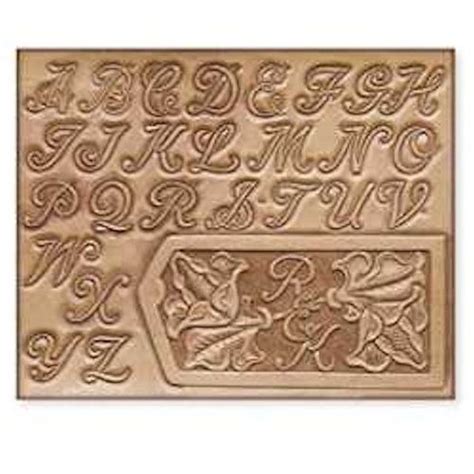 See more ideas about leather tooling patterns, leather tooling, tooling patterns. 1" Craftaid Plastic Alphabet Template 72283-00 (With ...