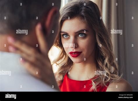 Woman Flirting With Man Touch Fotografías E Imágenes De Alta Resolución Alamy