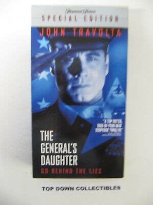 The General S Daughter Vhs Special Edition John Travolta
