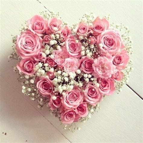 Pictures Of Pink Roses And Hearts