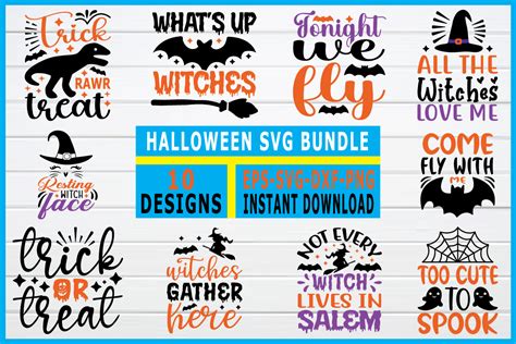 Halloween Svg Bundle Gráfico Por Smart Design · Creative Fabrica