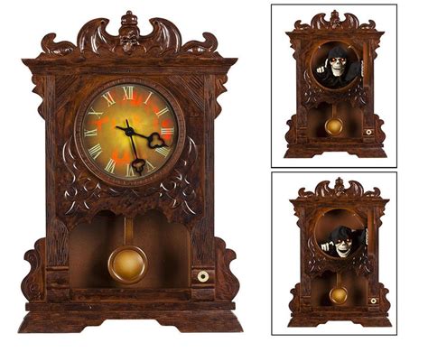 Antique Clock Animated Prop Halloween Clock Clock Halloween Haunt