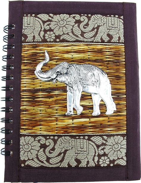 Lined Journal Elephant Traveler Diary Notebook Writing