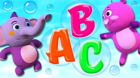 Abc Songs For Children Phonics Song 3d Nursery Rhymes