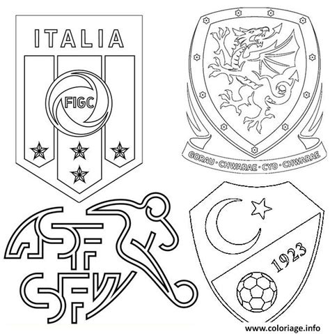 La suisse affronte la france en huitièmes de finale de l'euro, ce lundi 28 juin à 21 heures. Coloriage Euro 2020 2021 Groupe A Italie Suisse Turquie ...