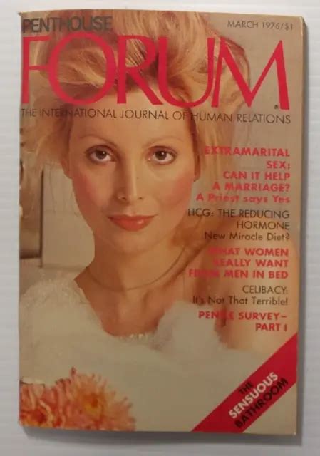 Vintage Penthouse Forum Magazine Digest March Picclick