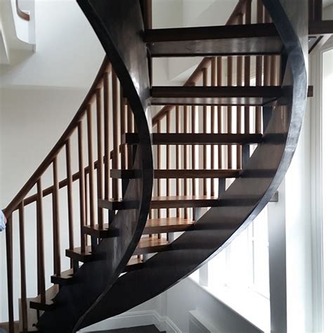 Curved Stairs And Circular Staircases In Ct And Nyc Acadia Stairs