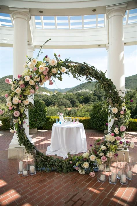 How To Decorate A Wedding Arch With Tulle Wedding Decor