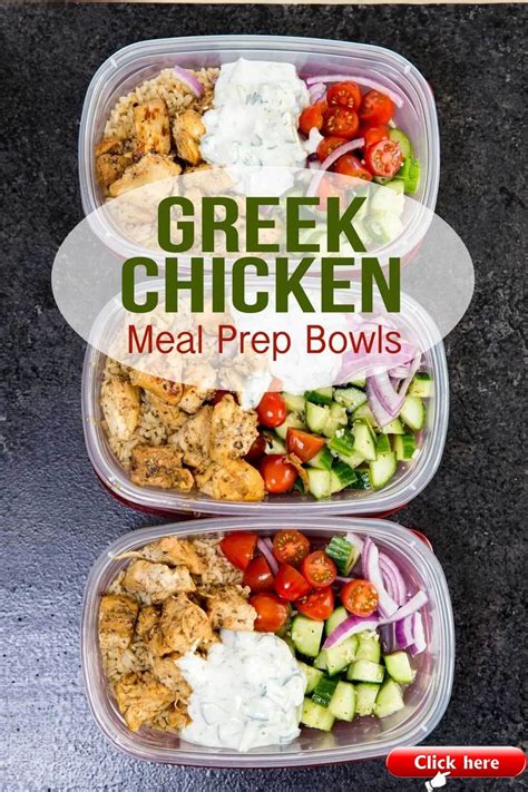 20 Healthy Dinners You Can Meal Prep On Sunday 2019 Lunch Diy