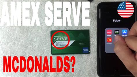 1 using your card for goods, services, and cash. Can You Use American Express Serve Prepaid Card On McDonald's App 🔴 - YouTube