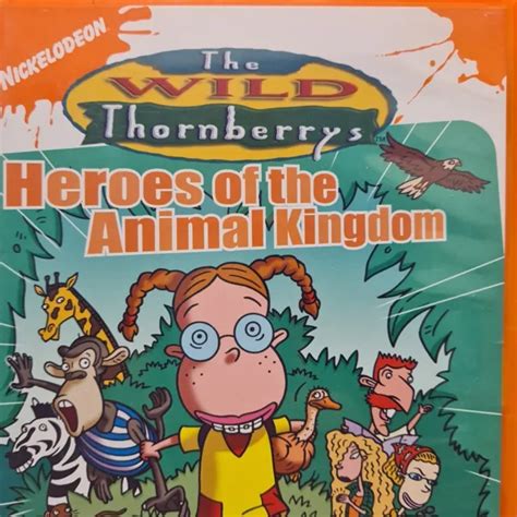 The Wild Thornberrys Heroes Of The Animal Kingdom Dvd Nickelodeon