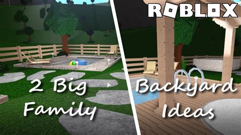 47 How To Make A Backyard In Bloxburg Images