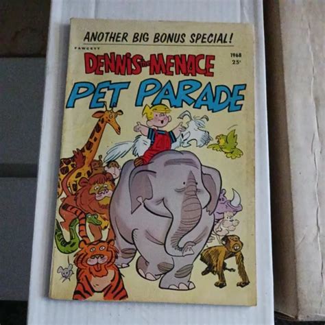 Dennis The Menace Pet Parade 57 1968 Fawcett Comics Vg 1299