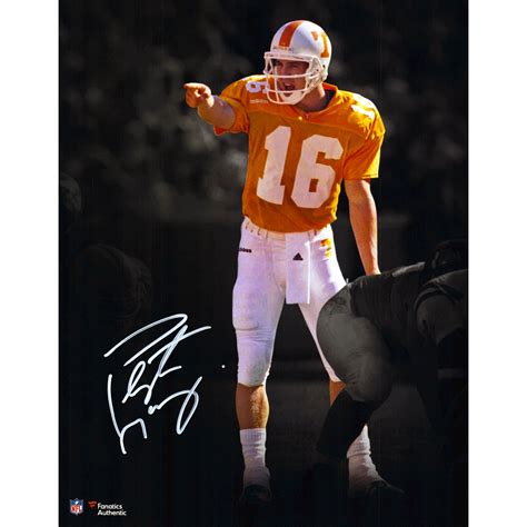 Fanatics Authentic Peyton Manning Tennessee Volunteers Autographed 11