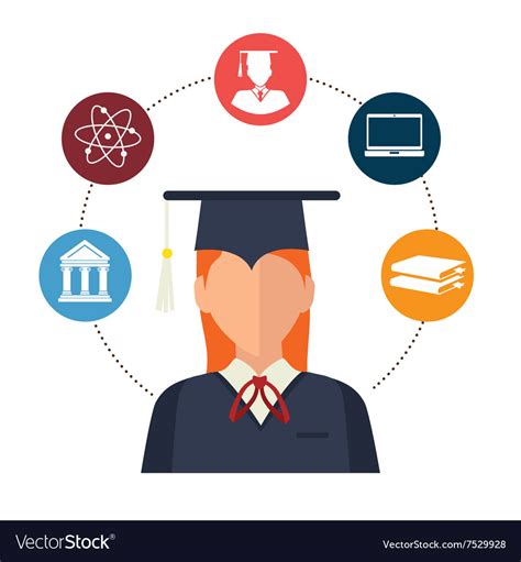 Academic Excellence Design Royalty Free Vector Image