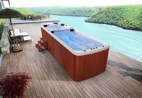 Spa Pool Rectangular Jacuzzi Whirlpool Outdoor Swimming Pool Kobiabath