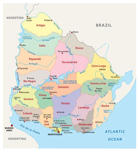 Argentina Uruguay Map / Amazon Com Argentine Republic Argentina