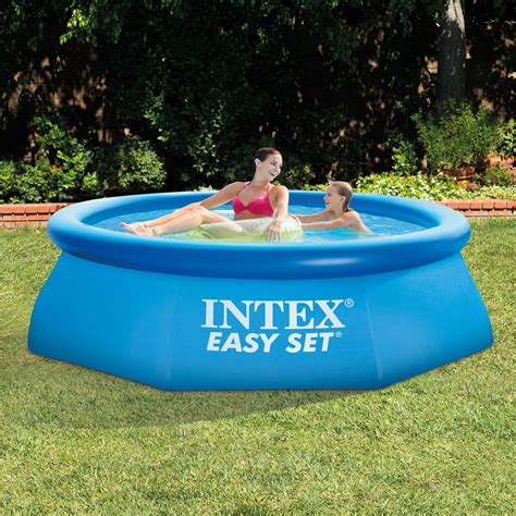 Intex 8 X 30 Easy Set Swimming Pool And 330 Gph Gfci Filter Pump