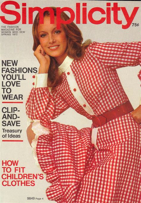 Simplicity 1970s Sewing Pattern Catalog Fashion Magazine Etsy