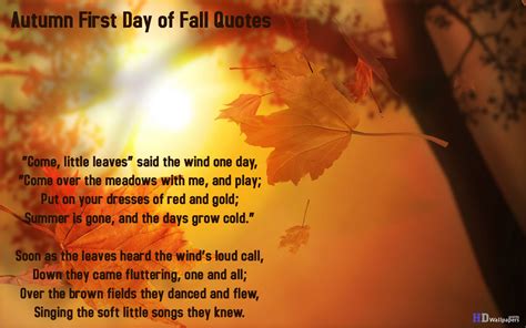Fall Poems And Quotes Quotesgram