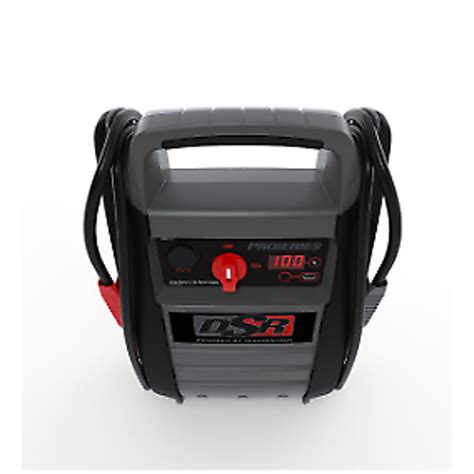 Heavy Duty Truck Battery Booster Pack Jump Starter Box Portable 2200