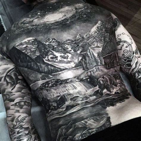 40 Badass Back Tattoos For Men - Masculine Design Ideas
