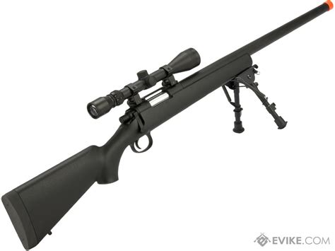 Cyma Standard Vsr 10 Bolt Action Airsoft Sniper Rifle Color Black W