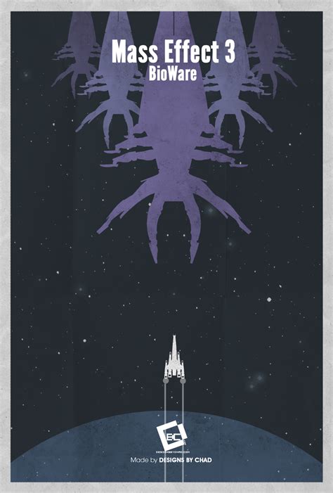 Mass Effect 3 Minimal Poster By Chadski51 On Deviantart