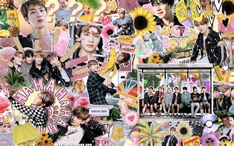 15 Outstanding Bts Collage Wallpaper Aesthetic Desktop You Can Get It For Free Aesthetic Arena