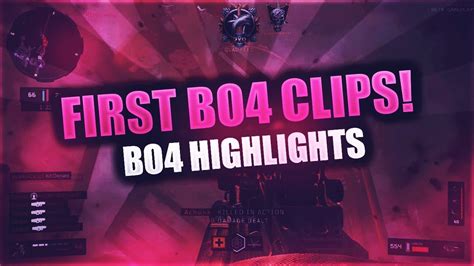 First Bo4 Clips Bo4 Highlights Daretempid Youtube