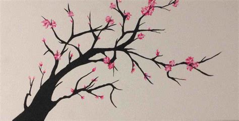 Cherry Blossom Tree Drawing Easy At Free