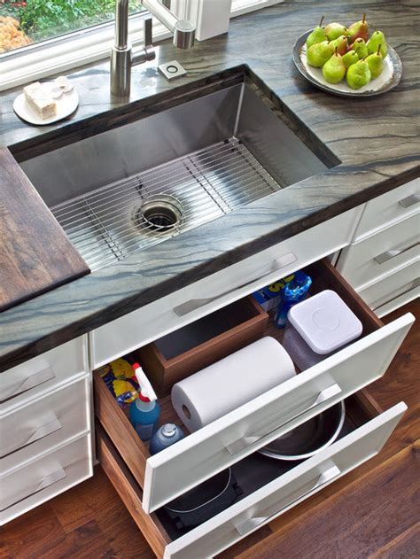 Bathroom storage drawers under sink. Under Sink Drawer Home Design Ideas, Pictures, Remodel and ...