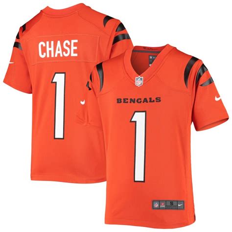 Buy Cheap Jamarr Chase Cincinnati Bengals Nike Youth 2021 Nfl Draft