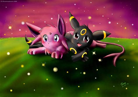 Cute Umbreon And Sylveon Wallpapers Top Free Cute Umbreon And Sylveon