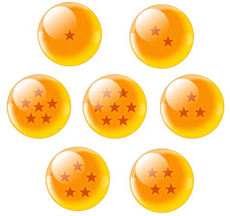 The black star dragon balls did not appear in dragon ball z, as they had not been invented yet. latest (2700×2534) | Dragon balls, Dragon ball